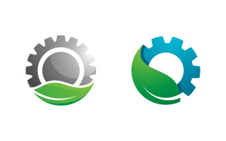 Gear industry Vector icon design illustration Template v.5