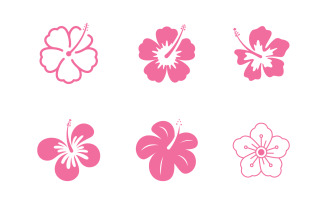 Beauty flower vector icon design template illustration v.10