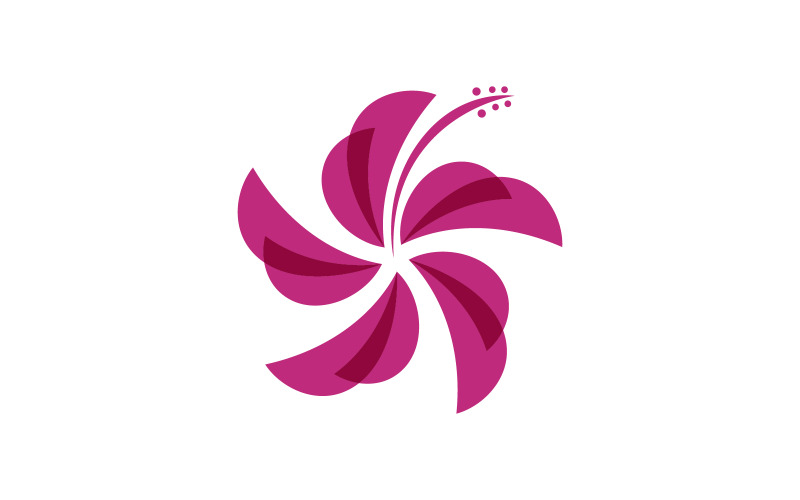 Beauty flower vector icon design template illustration v.11 Logo Template