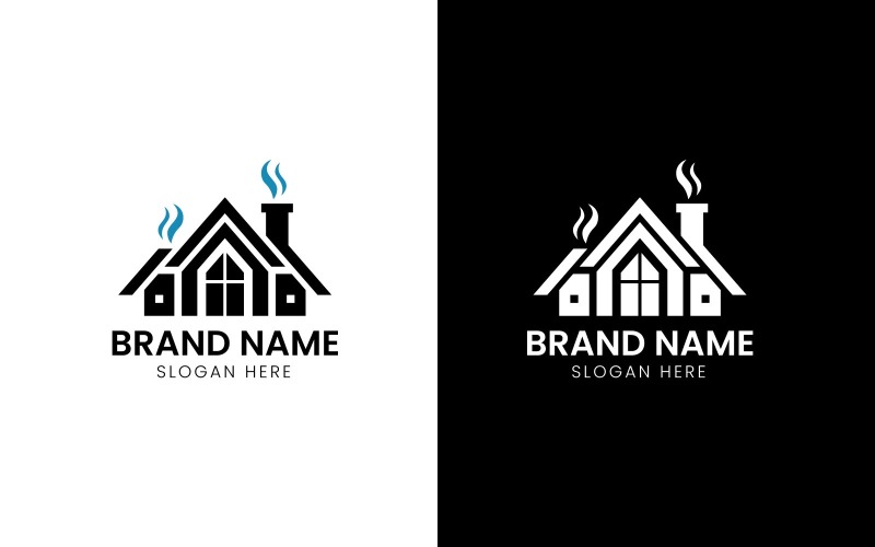 Chimney real estate logo-726 Logo Template
