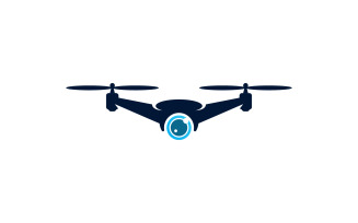 Drone Technology vector icon design illustration template v.6