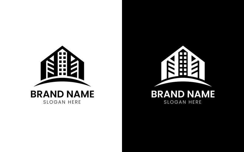 Real estate building logo-722 Logo Template
