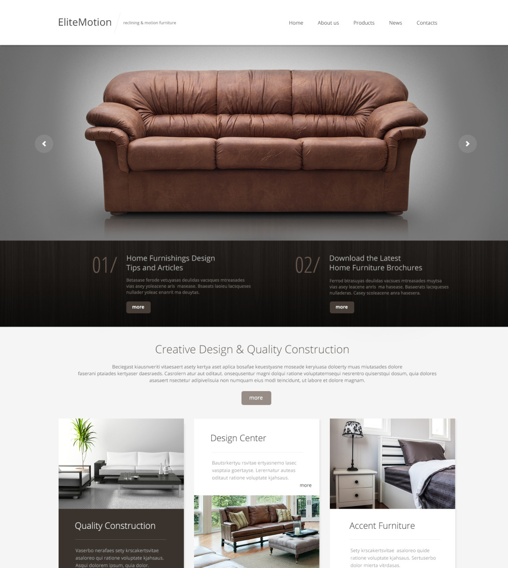 Furniture Responsive Website Template 49338 Original ?width=1024&height=1146