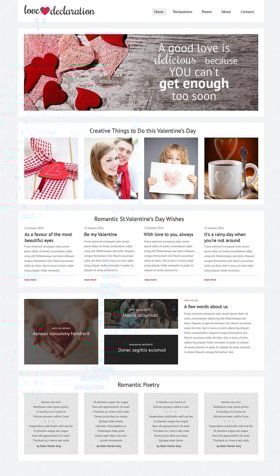 Gifts Store Responsive Website Template New Screenshots BIG