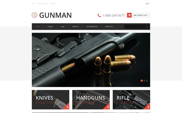 Gun Shop Responsive Shopify Theme Big Screenshot Gun Shop Responsive Shopify Theme New Screenshots BIG