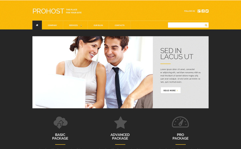 Hosting Responsive WordPress Theme Big Screenshot Hosting Responsive WordPress Theme New Screenshots BIG