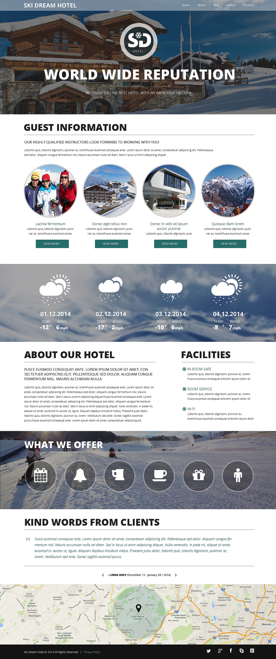 Hotels Responsive Website Template New Screenshots BIG