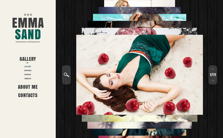 Photographer Portfolio Bootstrap Website Theme Big Screenshot Photographer Portfolio Website Template New Screenshots BIG