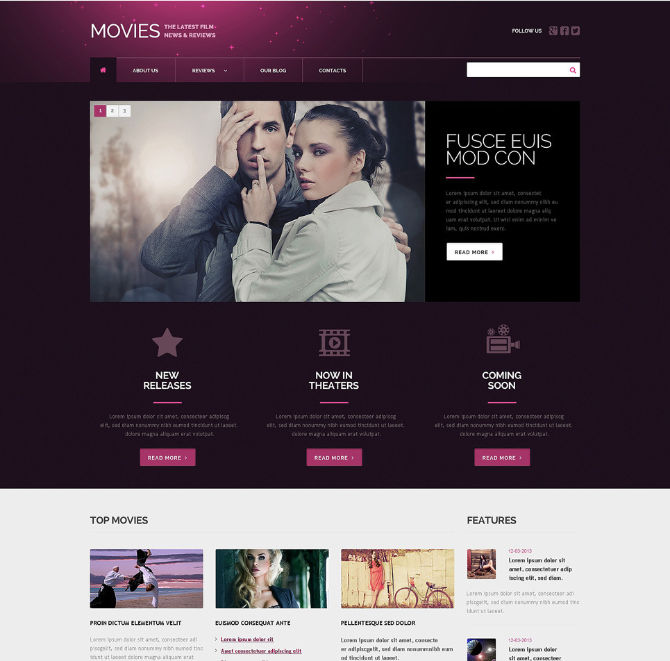 Sculpture Bootstrap WordPress Template Big Screenshot Sculpture Responsive WordPress Theme New Screenshots BIG