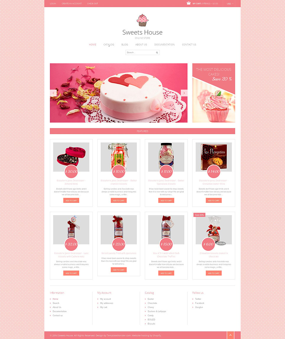 Sweet Shop Responsive Shopify Theme New Screenshots BIG