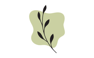 Beauty florist Shop logo vector icon design template v.15