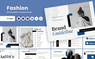 Noire - Modern Retro Brand Guideline