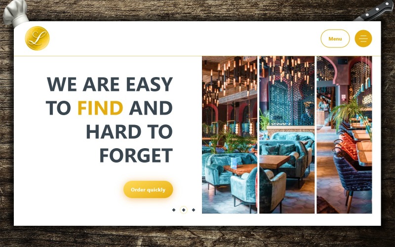 Laaffaa | For Your Restaurant | Landing Page Template