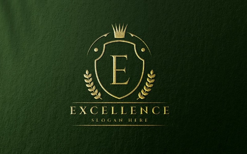 Excellence Letter E Professional Logo Logo Template