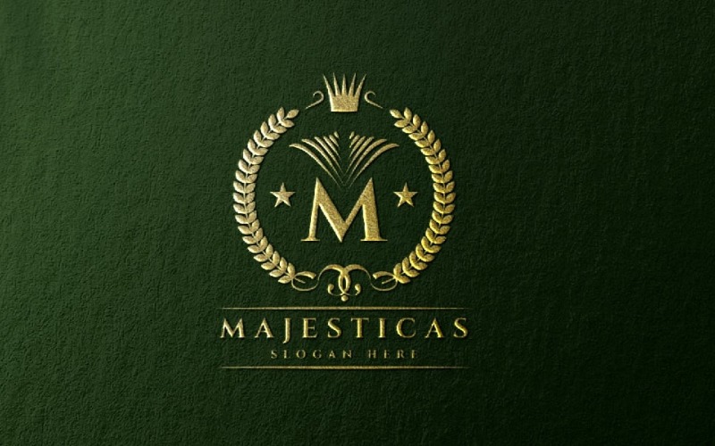 Majesticas Letter M Pro Logo Logo Template