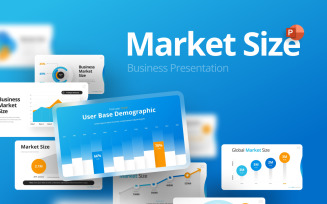 Market Size PowerPoint Template