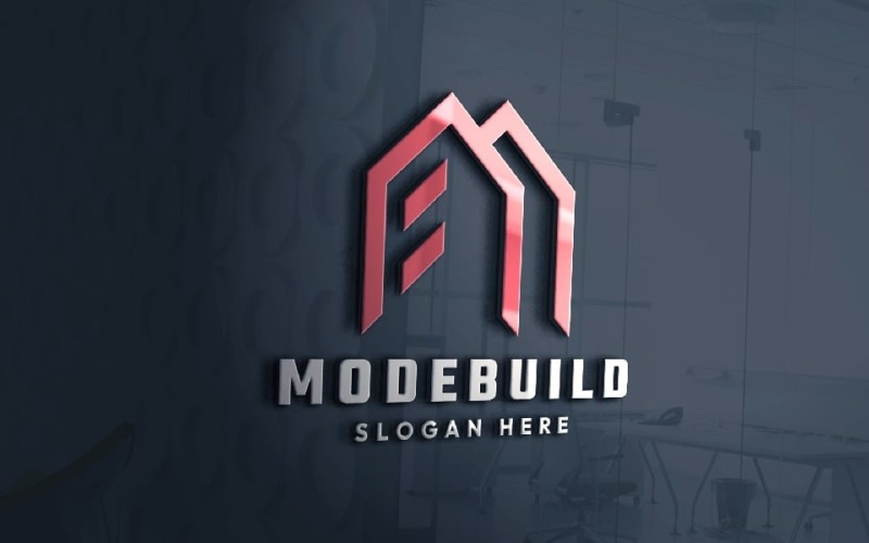 Modern Building Homes Logo Logo Template