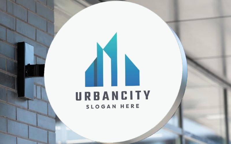 Urban City Alliance Estate Logo Logo Template