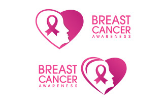 Breast cancer concept Pink ribbon event Vector illustration v.21