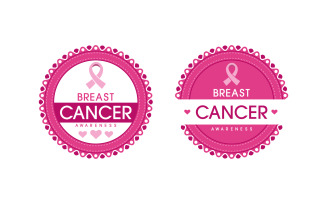 Breast cancer concept Pink ribbon event Vector illustration v.22
