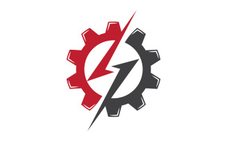 Gear work industry Vector icon design illustration v.10