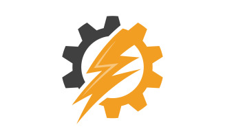 Gear work industry Vector icon design illustration v.11