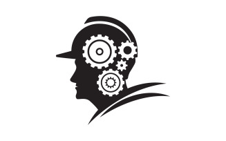 Gear work industry Vector icon design illustration v.13