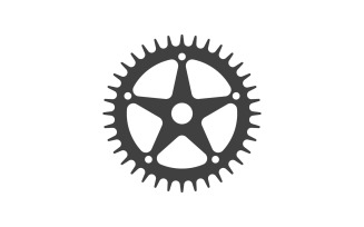 Gear work industry Vector icon design illustration v.2