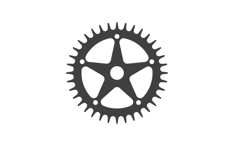 Gear work industry Vector icon design illustration v.2 Logo Template
