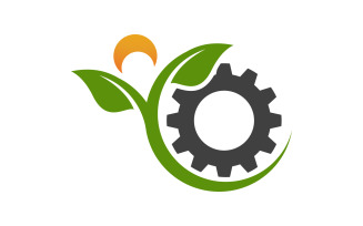 Gear work industry Vector icon design illustration v.5