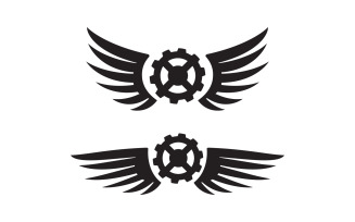 Gear work industry Vector icon design illustration v.6