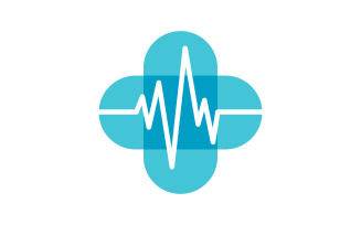 Health Medical element icon logo illustration template vector v.1