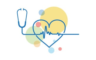 Health Medical element icon logo illustration template vector v.2