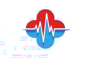 Health Medical element icon logo illustration template vector v.3