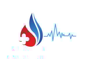 Health Medical element icon logo illustration template vector v.5