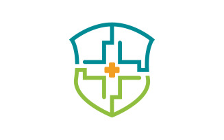 Health Medical element icon logo illustration template vector v.10