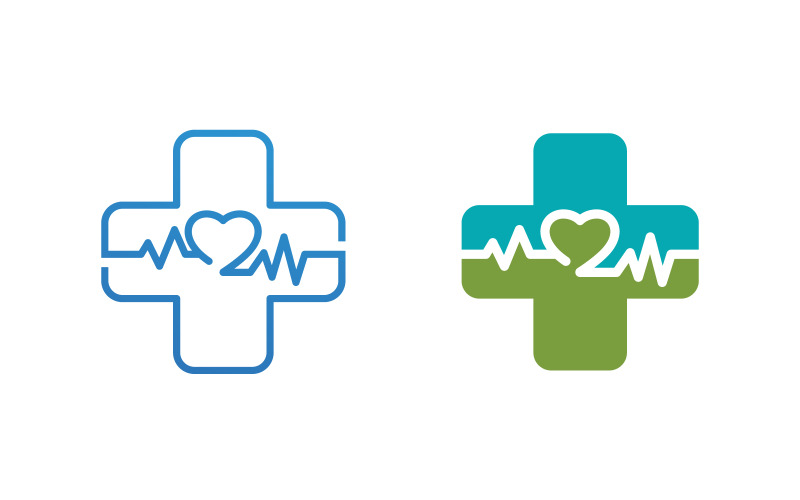 Health Medical element icon logo illustration template vector v.13 Logo Template