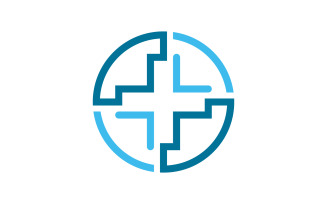 Health Medical element icon logo illustration template vector v.16