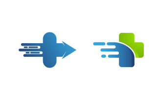 Health Medical element icon logo illustration template vector v.19