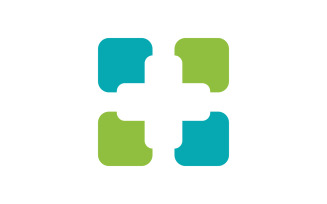 Health Medical element icon logo illustration template vector v.21