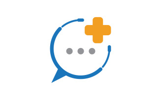 Health Medical element icon logo illustration template vector v.23