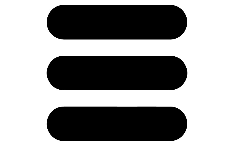 An illustration of a equal symbol Illustration