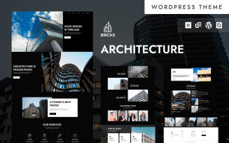 Bricks - Modern Architecture & Construction WordPress Elementor Theme