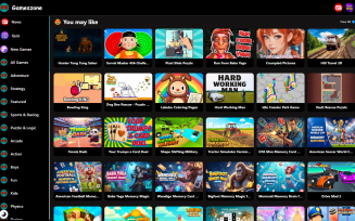 HTML 5 Game Portal React Script| Buy Mobile - Online Games | Gamezone