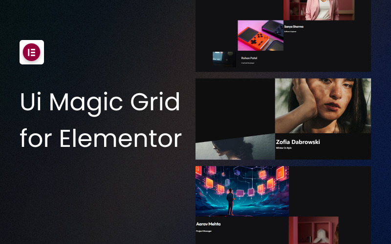 Ui Magic Grid For Elementor WordPress Plugin