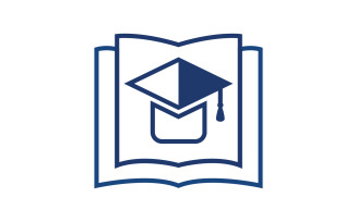 University Education Template vector icon illustration design v.8