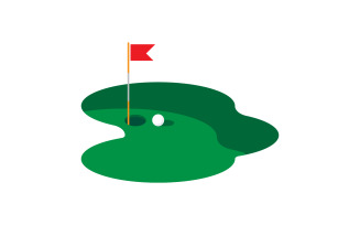 Golf sport Logo Template vector illustration design template v.17