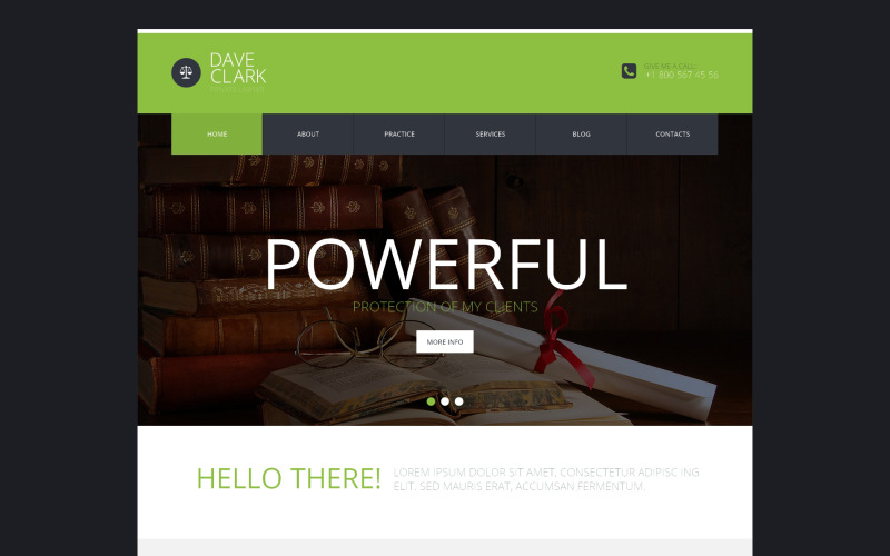 Private Lawyer WordPress Theme