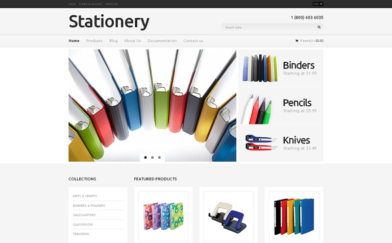 Stationery Responsive Shopify Theme New Screenshots BIG