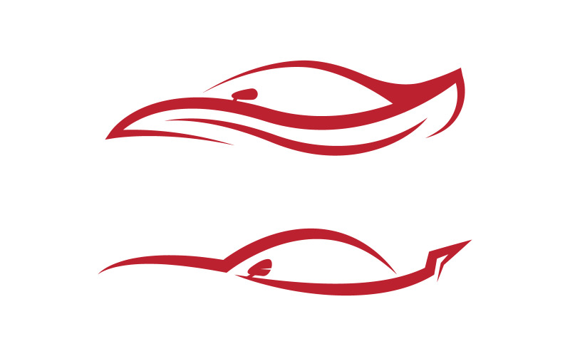 Auto car Racing Logo Template vector illustration v.4